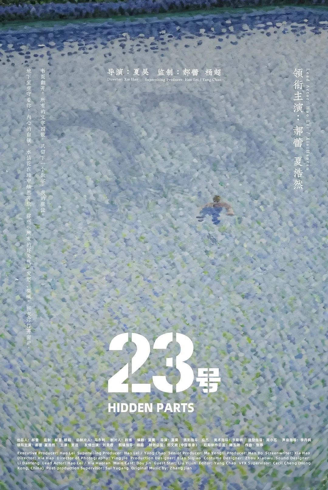 电影《23号》导演：夏昊监制:郝蕾杨超领衔主演:郝蕾夏浩然主演: