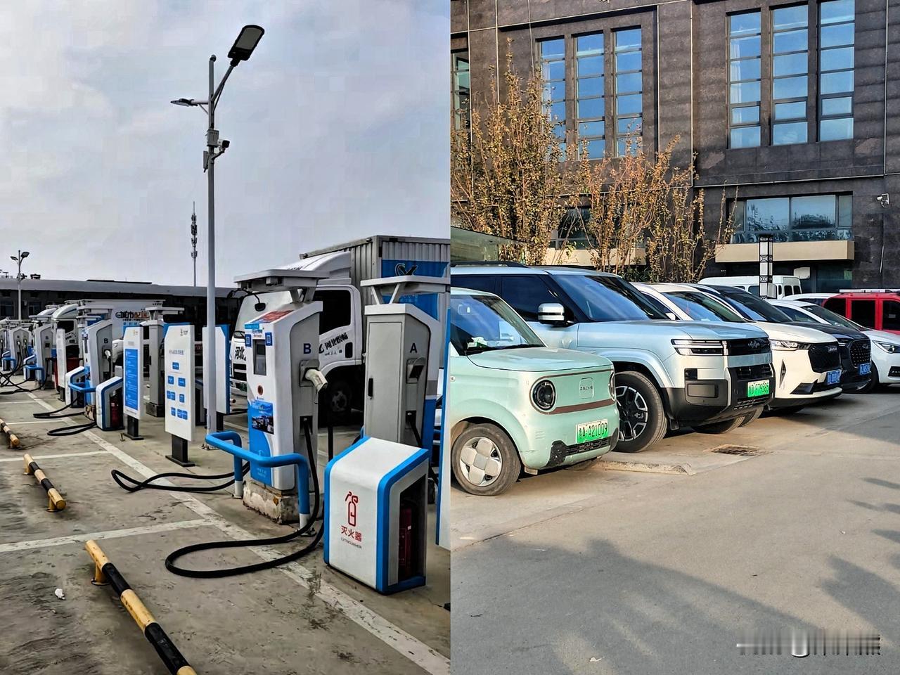 油价大跌！新能源车主集体沉默，加油省下的钱够买充电桩？