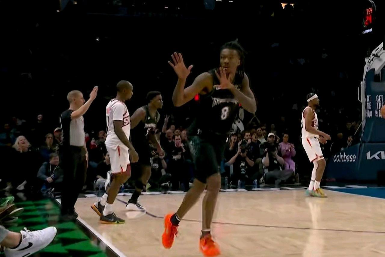 快船管理层哭晕在厕所：森林狼虽然输球，但是打的最出色的居然是上将海兰德……在