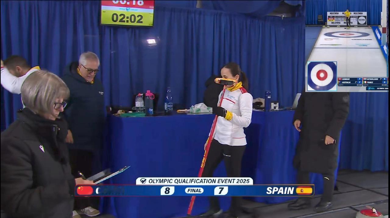 中国混双冰壶队连续出现重大失误!12月18日，米兰冬奥会冰壶混双项目落选赛小组