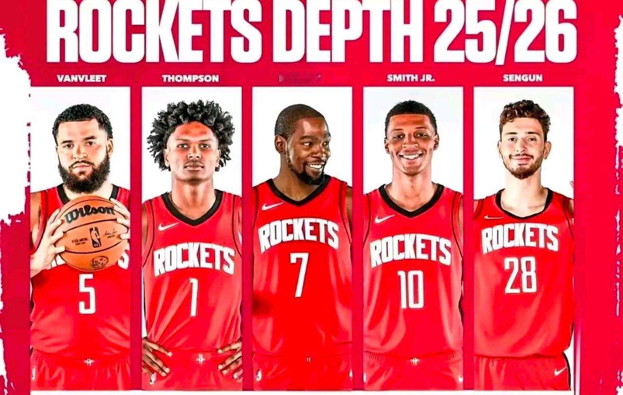 看火箭有没有魄力，今年敢不敢搞事，阿门跟范还有卡皇加选秀交易一个首发控卫跟4-