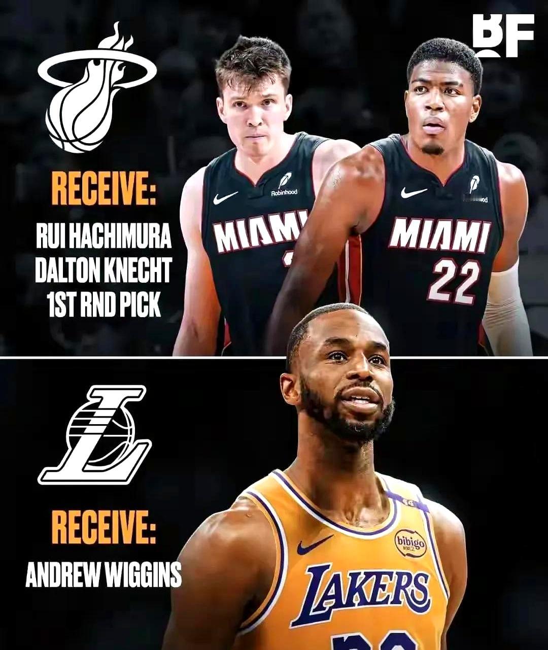 季后赛期间的表现也不湖人想招热火威金斯，热火要八村塁、克内克特加首轮签；