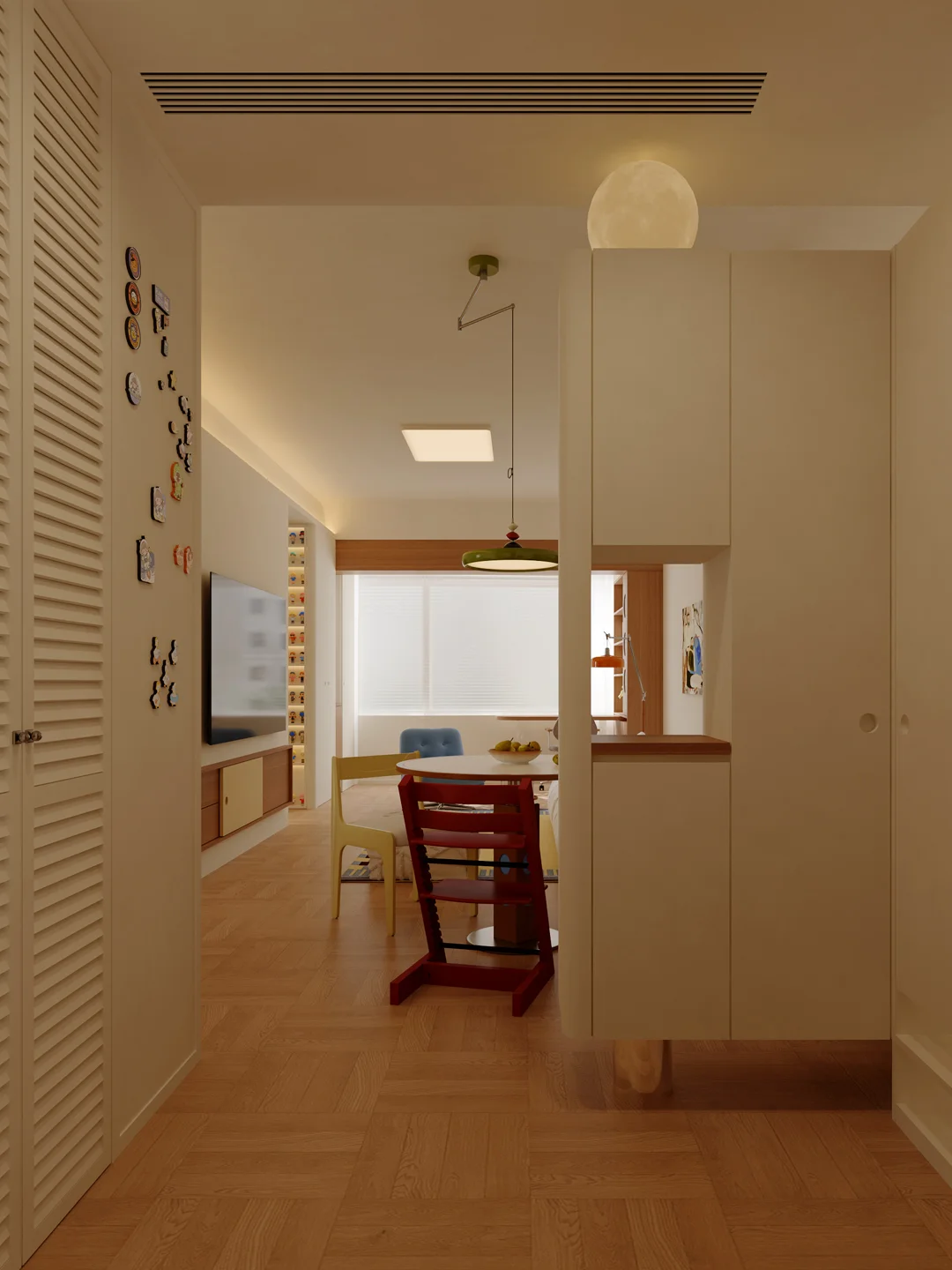 温馨的小户型入户玄关设计