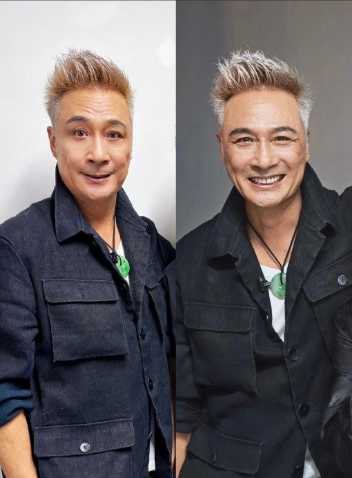 什么？这是63岁的吴镇宇？金发翡翠，老年朋克？63岁的吴镇宇，怎么越来越帅了