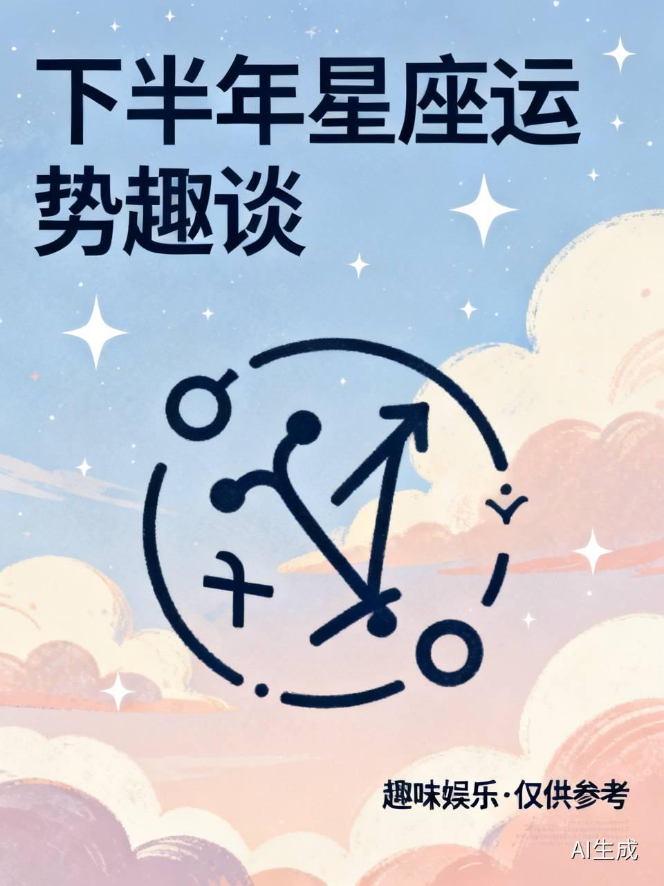 下半年过得最爽的星座近期不少星座博主分享2026下半年趣味星象解读，很多人把下