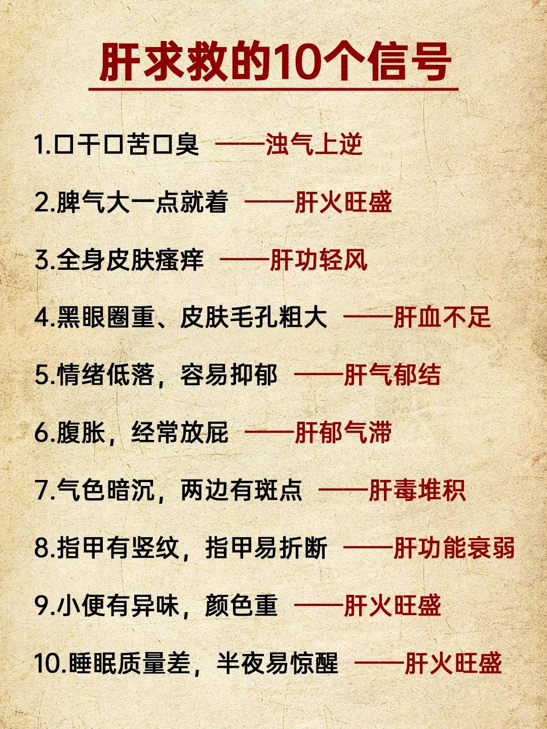 肝脏在向你求救！这些信号你知道吗？