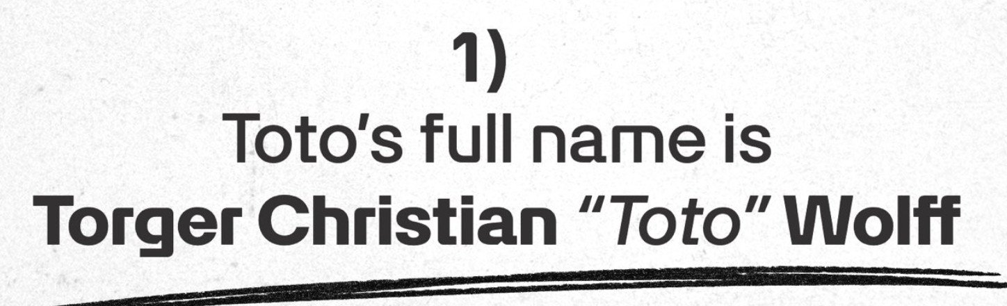 冷知识：Toto的全名叫TorgerChristianWolffF1202