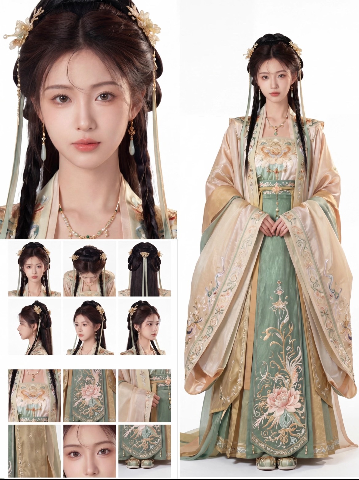 NanobananaPro真真是地表最强生图王看到有人捏出这么多美女我沉默了