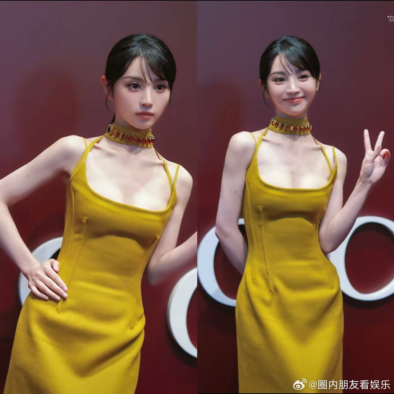 我有个疑问，为什么田曦薇这么瘦，（那胳臂细得只剩骨头和一层皮了），怎么脸上却饱满