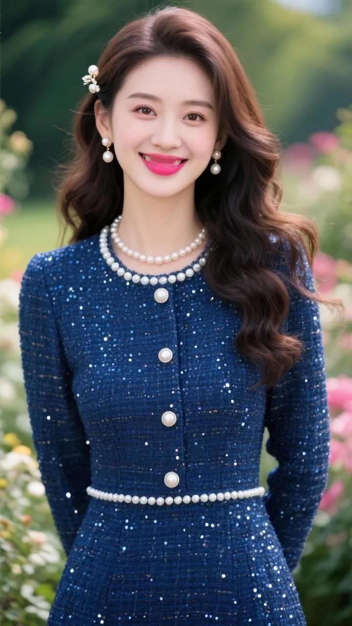 漂亮有气质甜美的姑娘