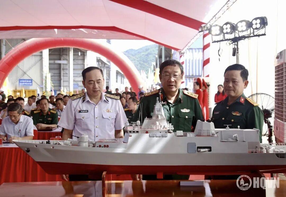 越南首艘国产3000吨级护卫舰开工仪式，是其“自主”建造最大战舰。在这直接解构一
