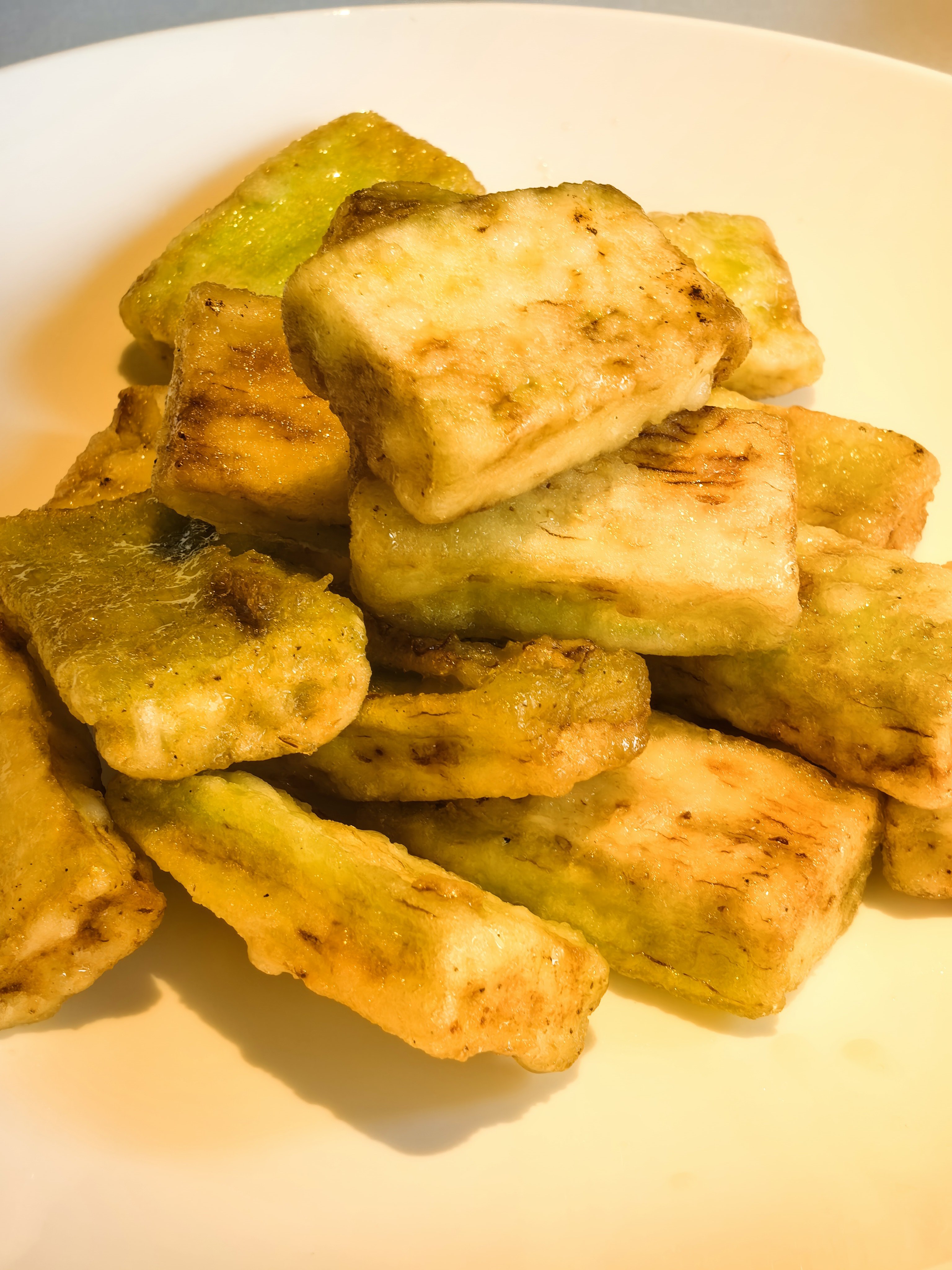 干炸丸子，风味茄子一绝