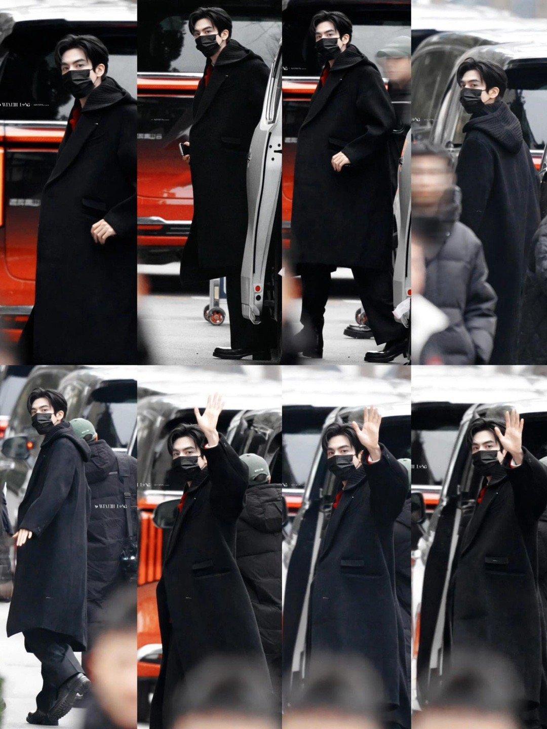 宋威龙下班拍成现偶了从春晚联排现场走出来的宋威龙，完美示范了什么叫“下班即片场