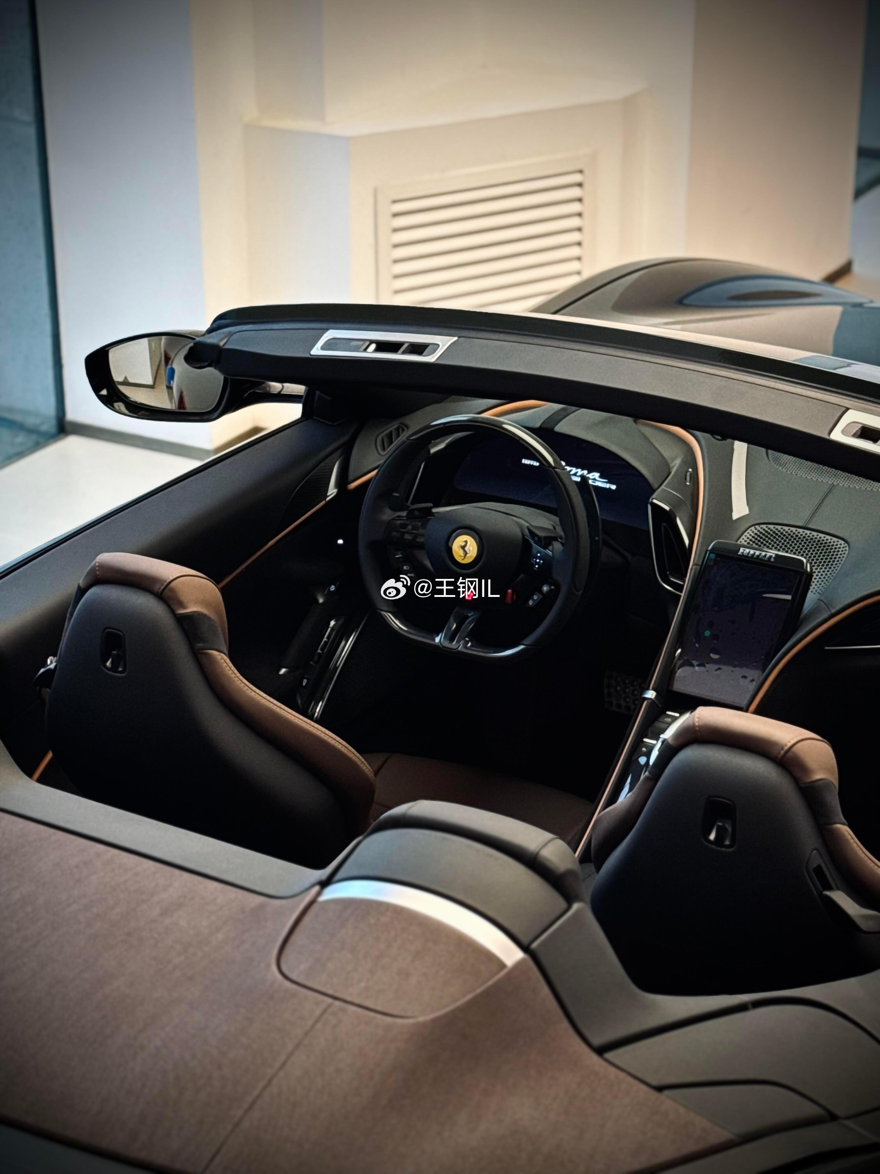 绿棕配色Romaspider优雅老钱风。法拉利