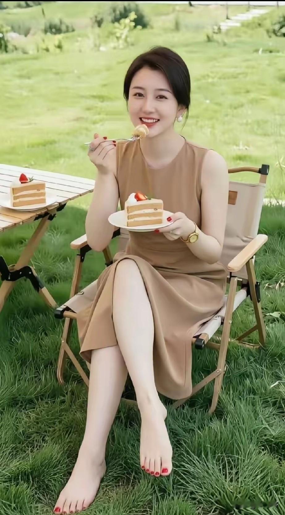 美女真的是美若天仙，自然的美让人看了陶醉。能见到如此美貌女子，此生足矣！！！
