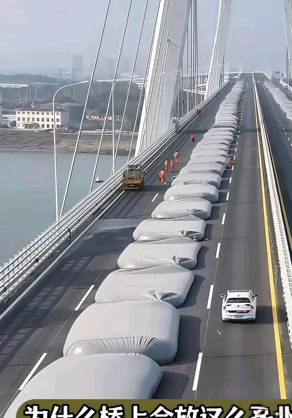 这桥怎么还可以停车