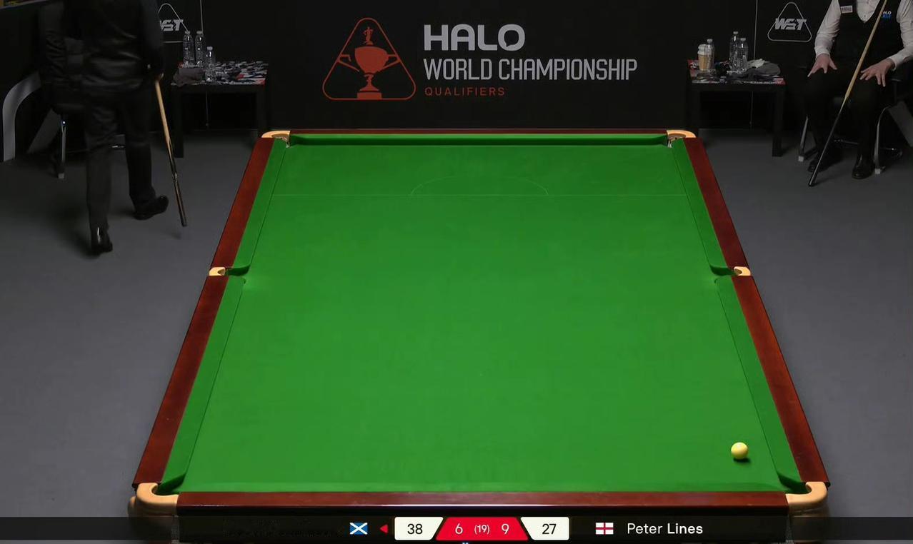 有奥沙利文单局得153分的奇葩，就有单局得38分赢球的奇葩。今年世锦赛资格赛次