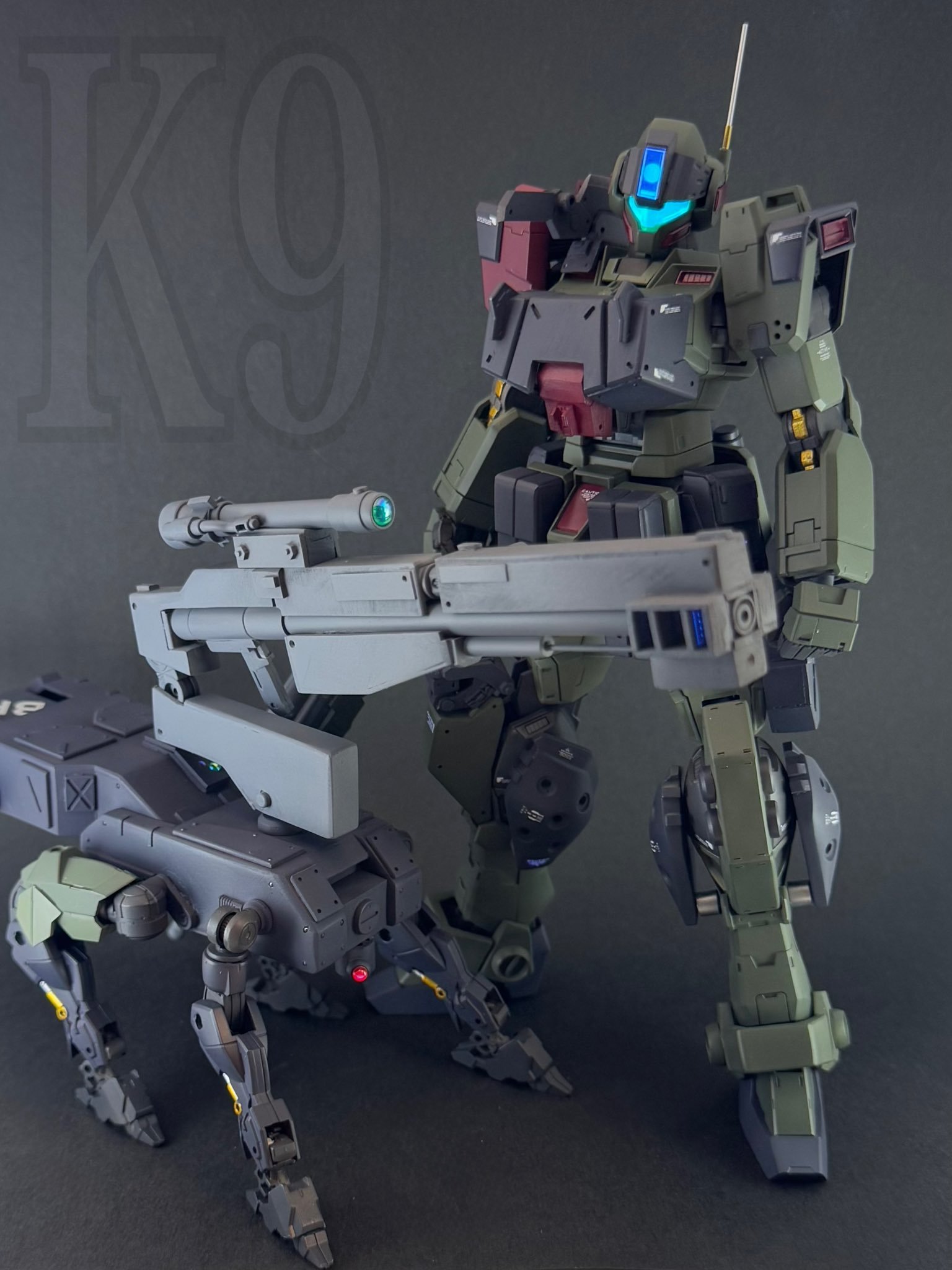 狙击型吉姆K9（byいれぶん）高达模型高达模型​​​