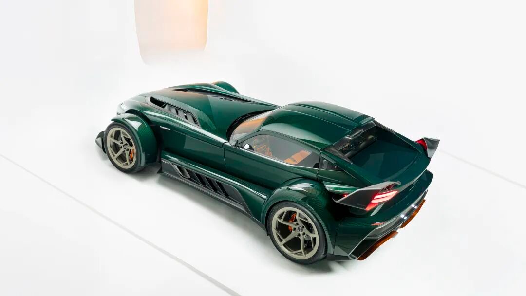 荷兰小众跑车搭载福特GT发动机，DonkervoortP24RS亮相！在P2