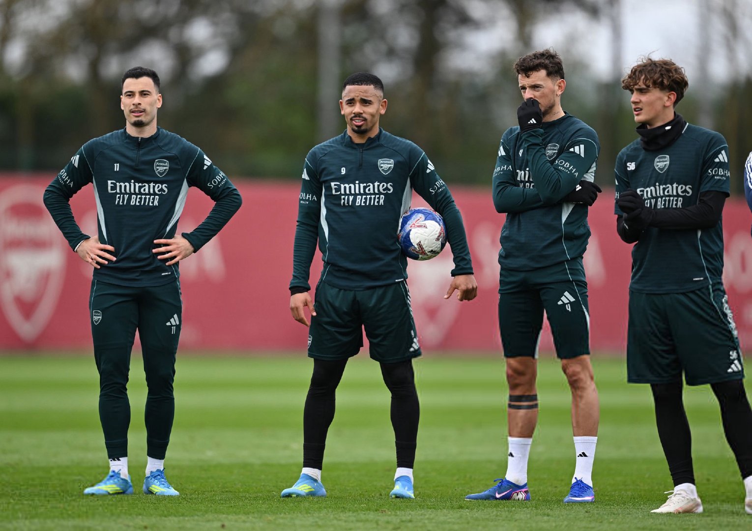 枪手们归队备战足总杯🏆南安普顿vs阿森纳足总杯阿森纳