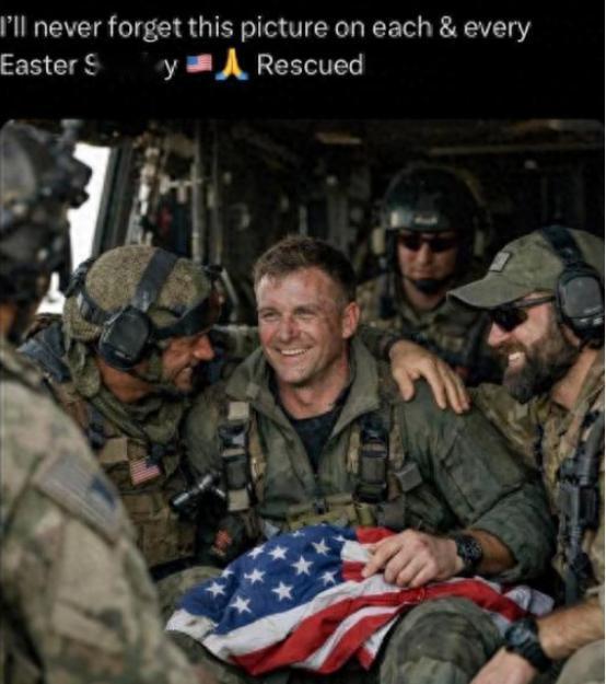 笑不活了！美国高官集体翻车！一张说是美军军官在伊朗被救出来的照片，在海外网上疯传