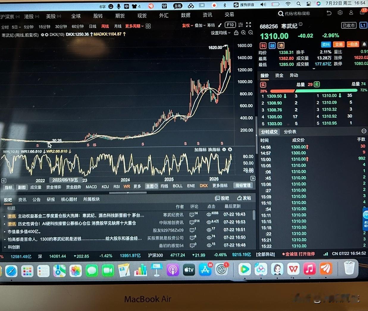 从地产玩完之后，科技这几年一直都在突飞猛进。这不仅仅体现在实体上，股市更是一