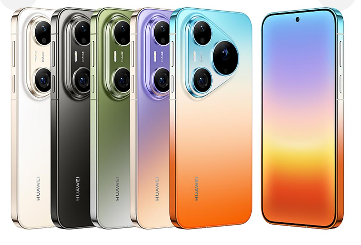 华为Pura90系列这个颜色辨识度拉满，想想曾经把渐变颜色玩得非常溜的华为P系列