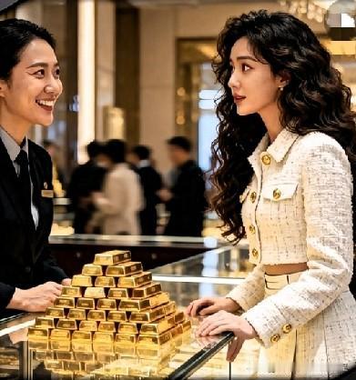 北京一女子，2017年把自己家房子卖了800来万，转身买了30多公斤黄