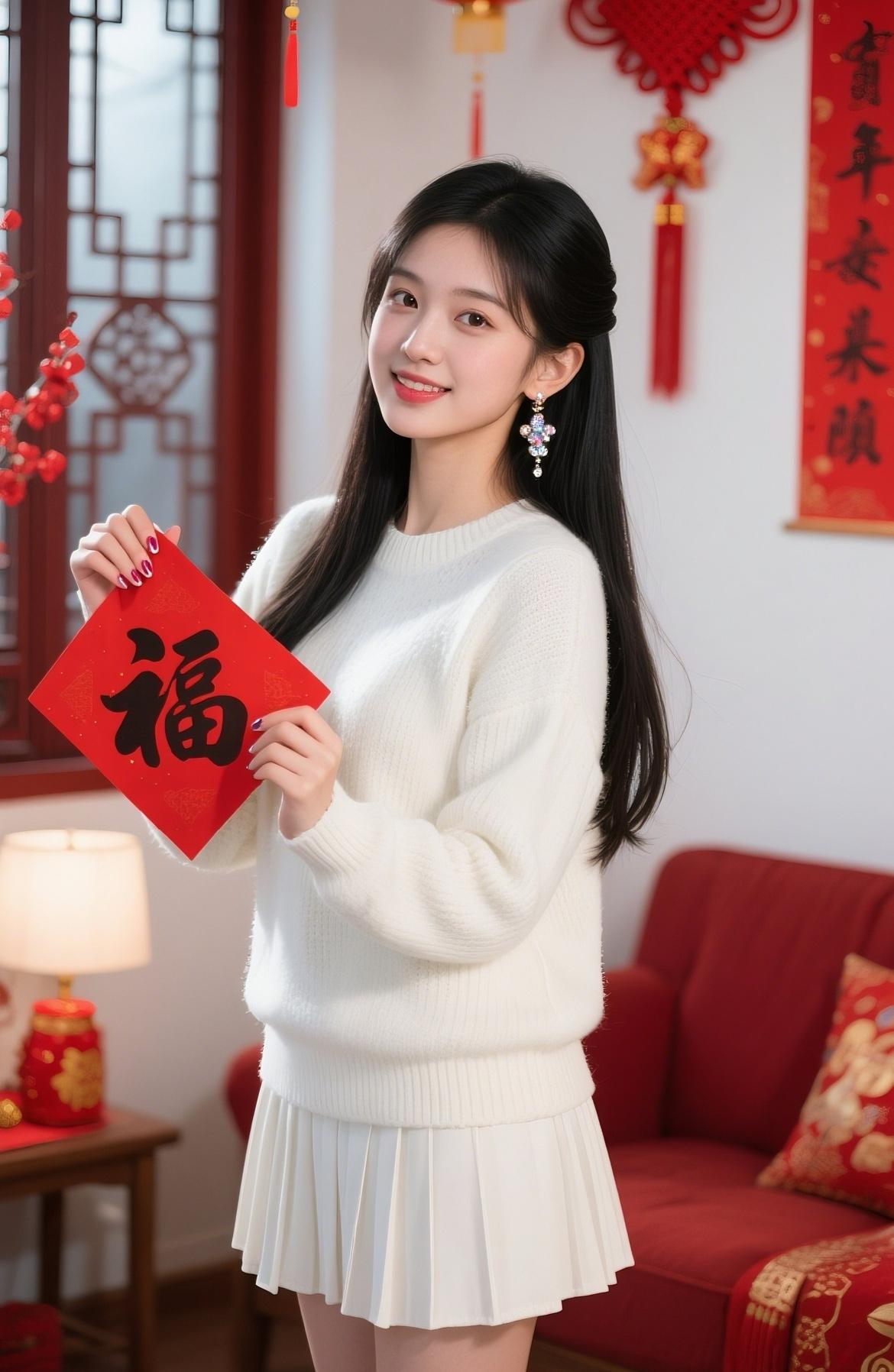 新年也不一定非要是孩子喜欢吧！如果不考虑年龄，谁还不喜欢过年的喜庆呢？[