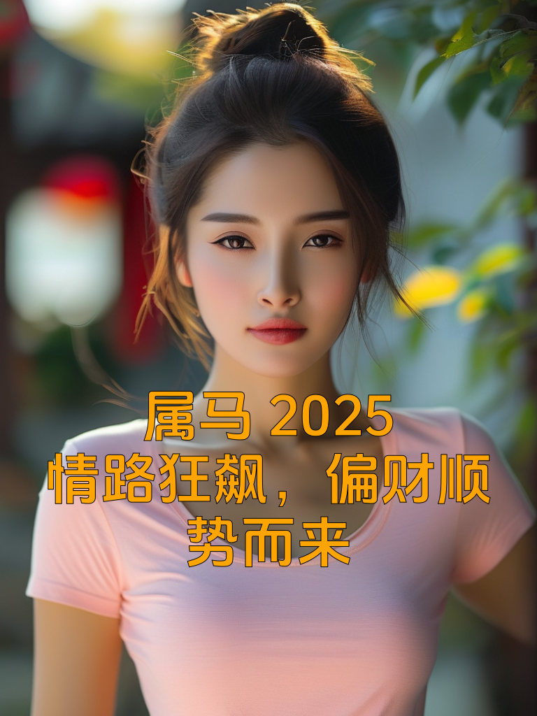 属马2025：情路狂飙，偏财顺势而来