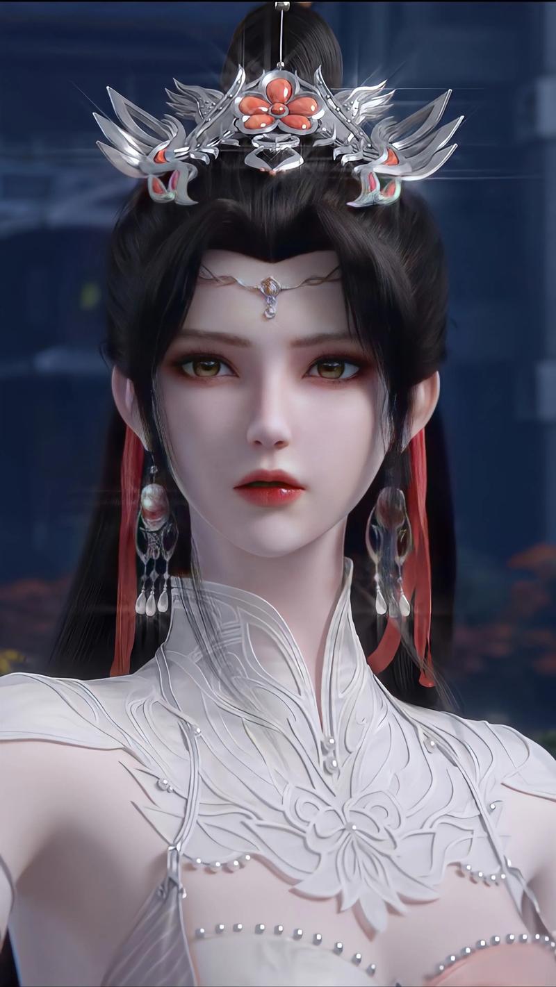 动漫《仙逆》柳眉：堪称一位风华绝代、倾国倾城的美女。她本是联盟星域昆虚圣女木冰