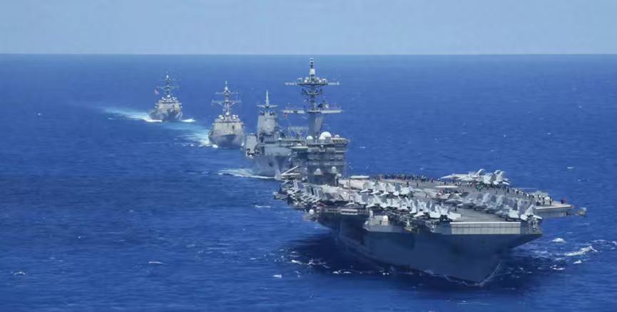 美国即便再派一艘航母去伊朗，也无济于事。以伊朗的实力，美国至少要派五到六艘航母才