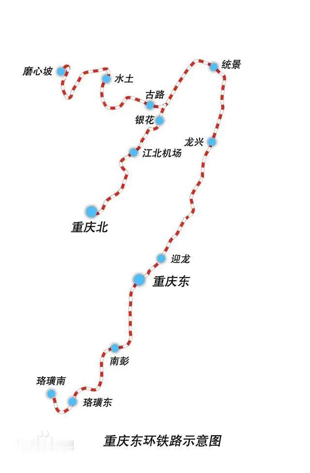 重庆铁路东环线，为何修得这么绕？从重庆北坐高铁到重庆东，居然要1小时16分钟