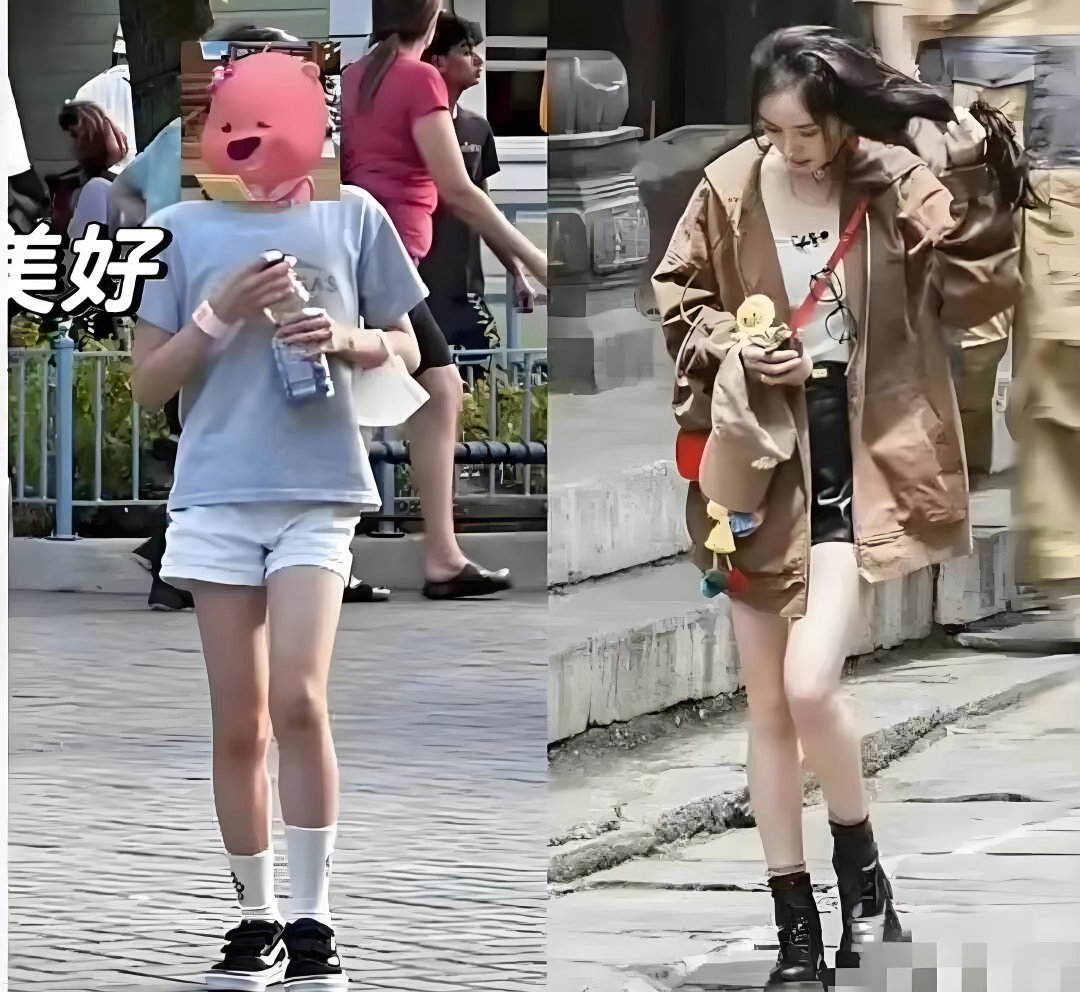杨幂女儿小糯米居然已经12岁了！长成亭亭玉立美少女，在香港读书很少曝光