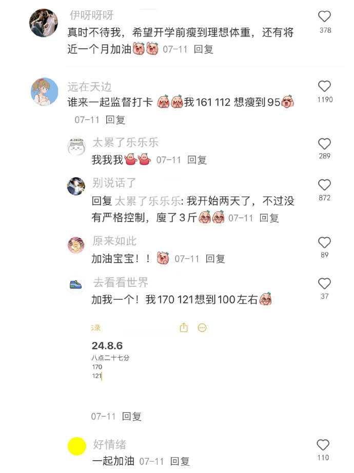 原来减肥真的会上瘾！！