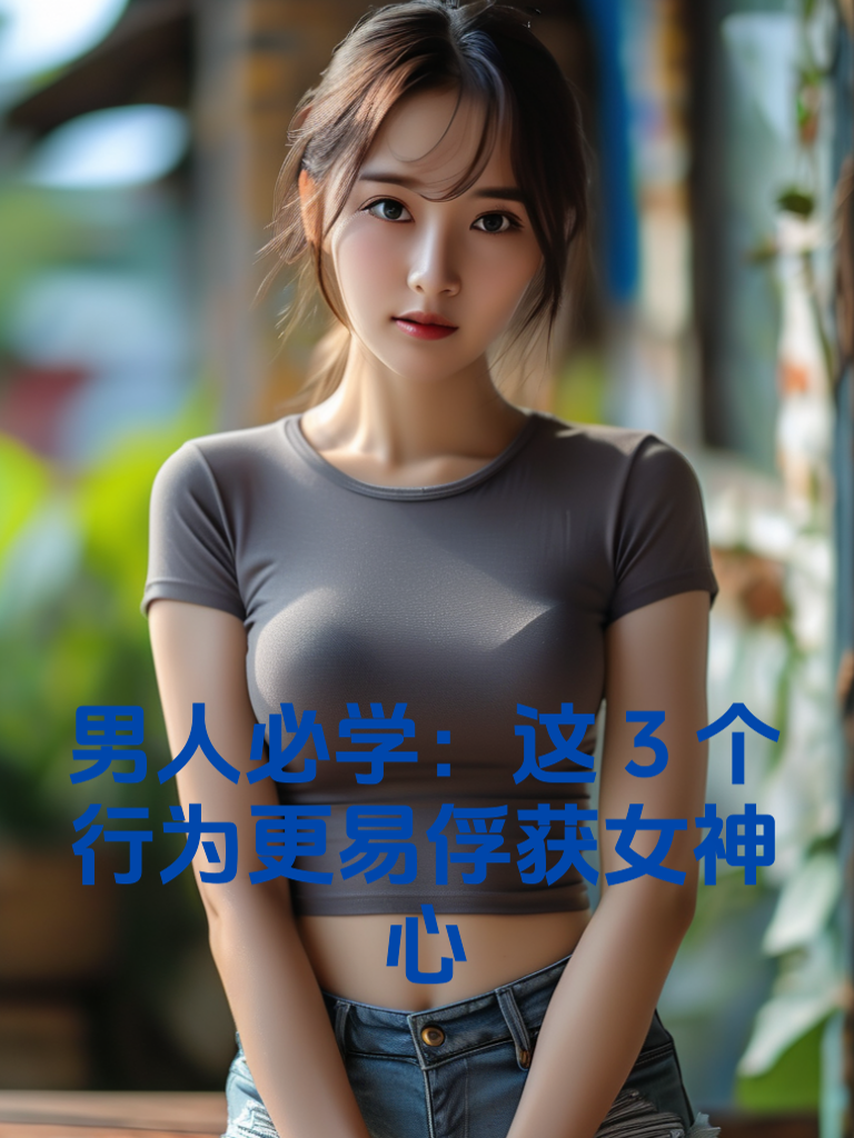 男人必学：这3个行为更易俘获女神心
