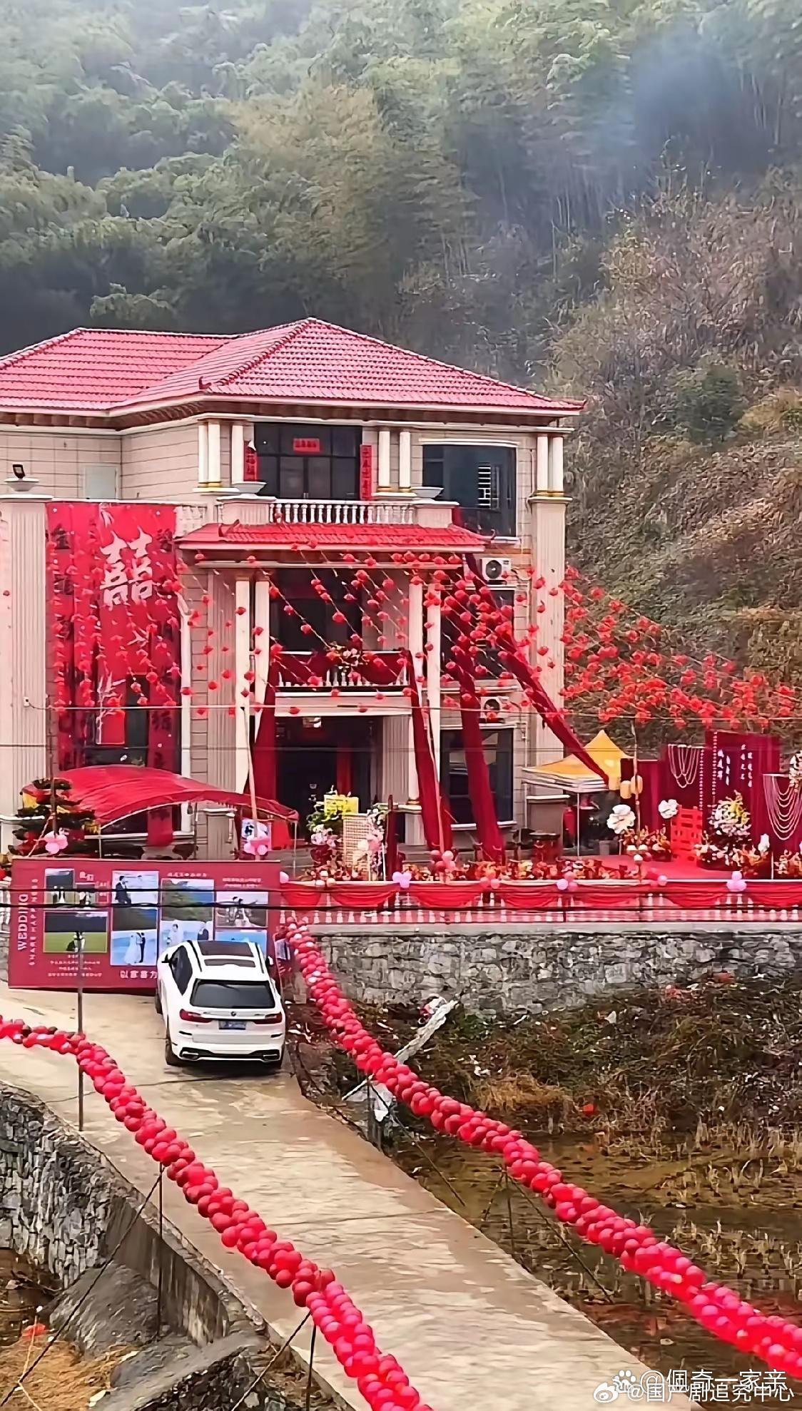 农村结婚，这样是不是比城里还豪气呢？