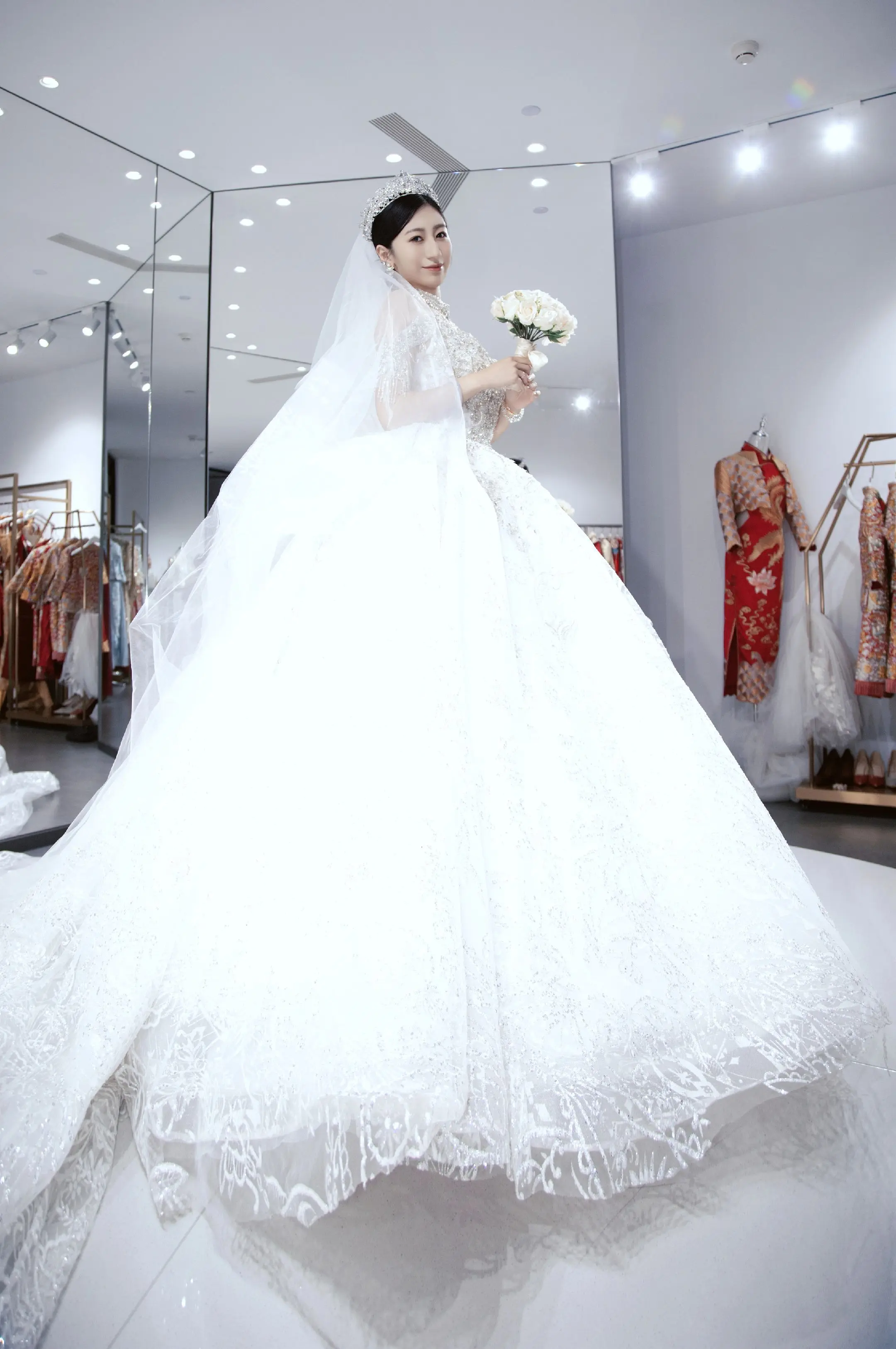 婚纱试纱