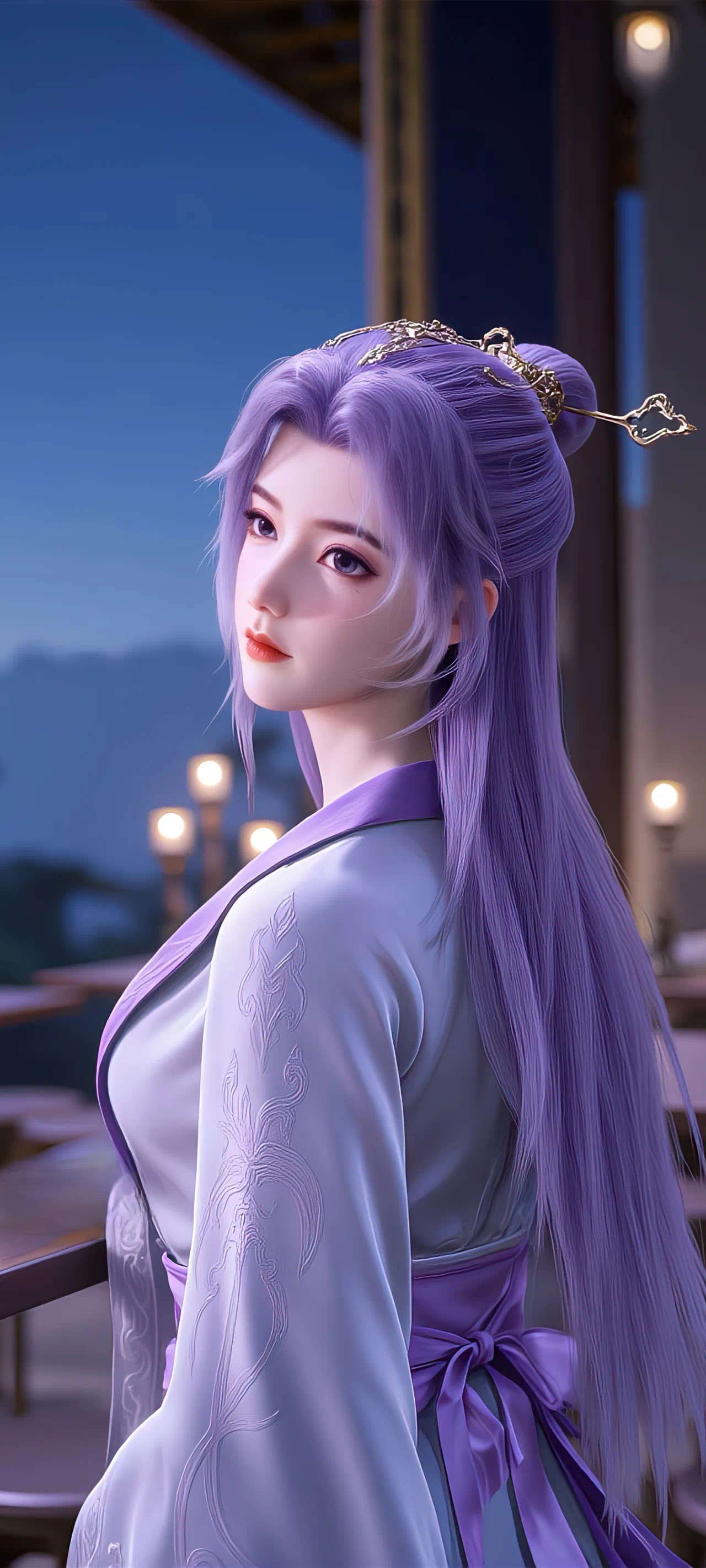 师兄啊师兄云霄仙子【精美壁纸】紫色系的天花板啊！​​​