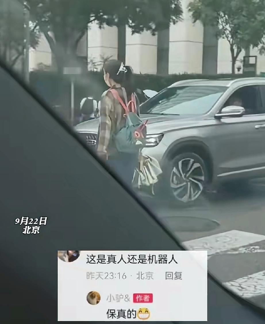 9月22日，北京的一条道路上，发生了堵车。其原因就是女子过斑马线时，龟速穿过马路