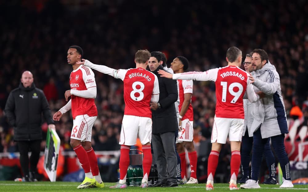 阿尔特塔谈厄德高的缺阵对进攻的影响：“厄德高拥有不同的特质，但我们队中有很多天才