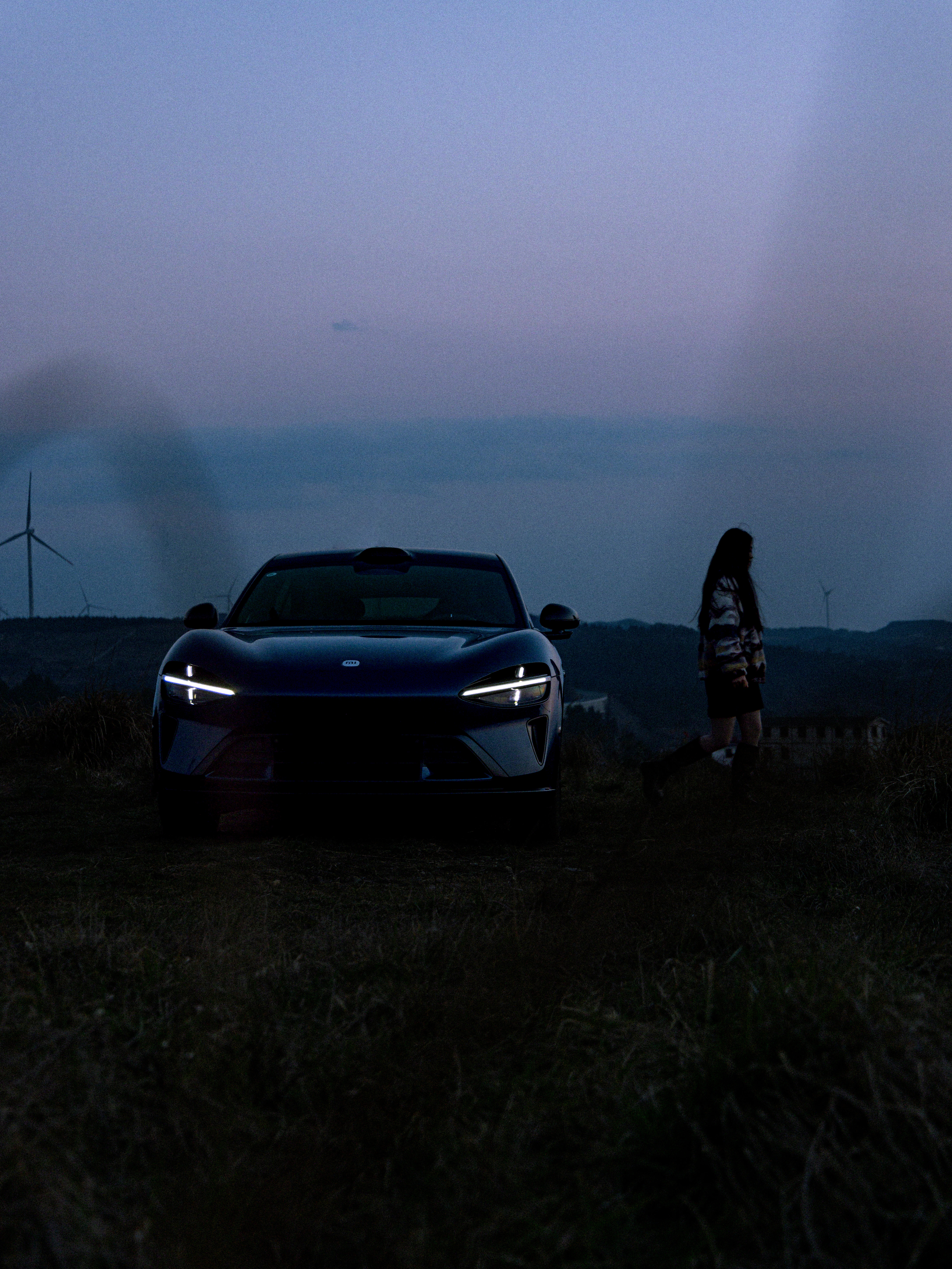 小米汽车的车灯是极具辨识度的，而且兼具美感，从某种意义上来说，已经赢了。