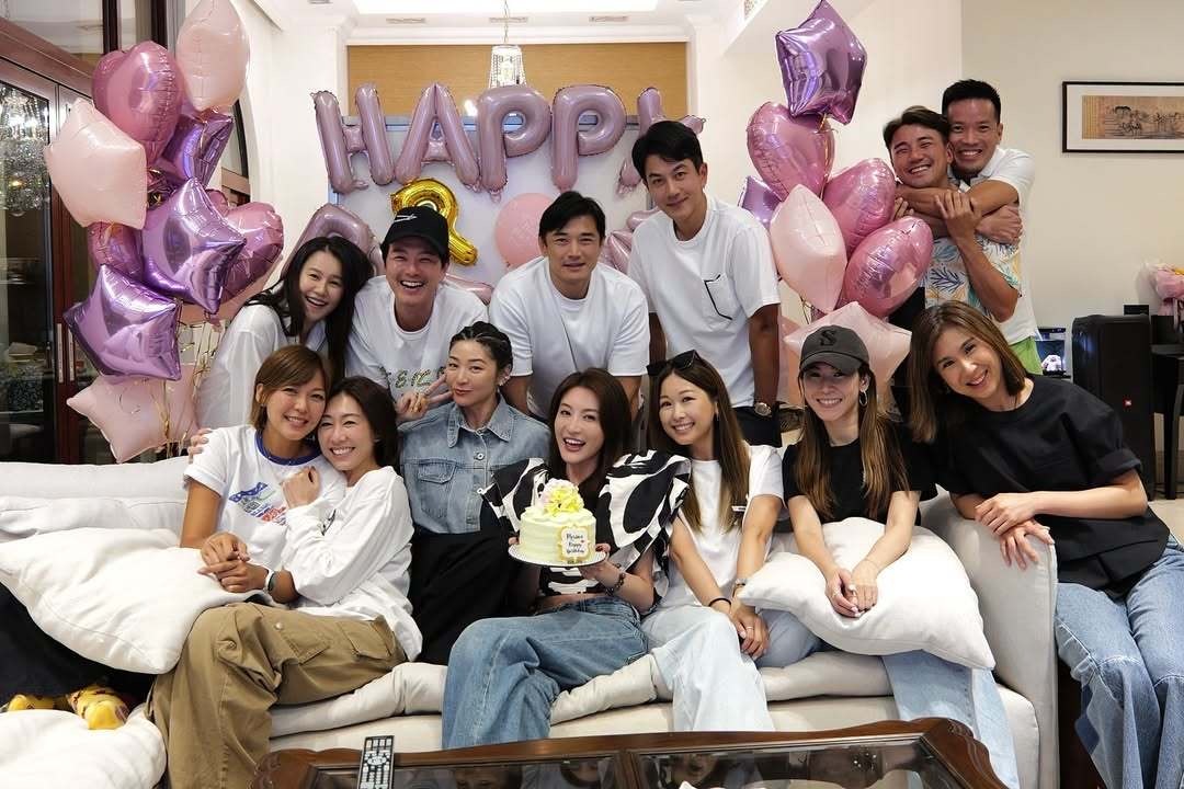 林夏薇38岁生日🎂和一帮好友聚会庆祝，刘恺威、胡定欣、萧正楠、黄翠如、洪永城等