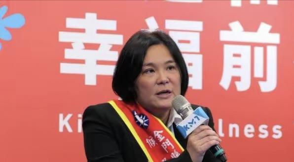 陈玉珍获得国民党的征召去金门参选2026的县长，这位被称为“金门女战神”的民代，