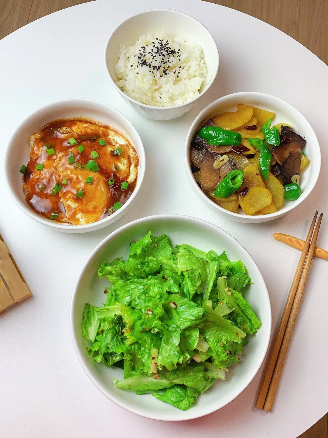 一人食 | 在家做简单干净的饭菜🥣