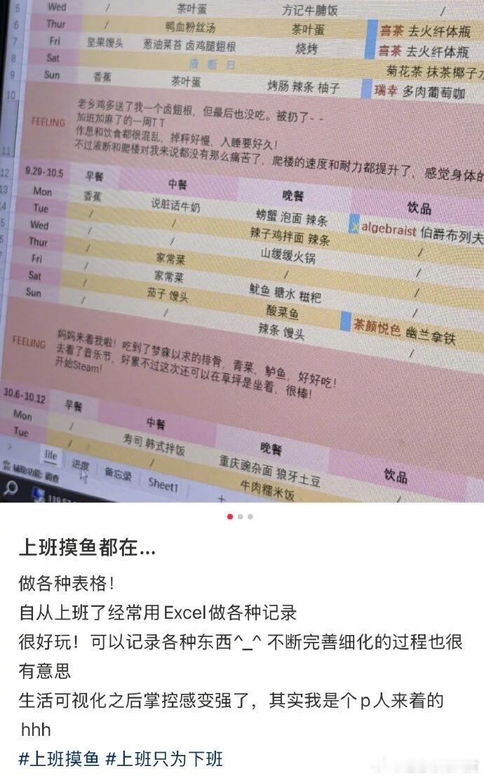 建议可视化摸鱼过程很有成就感打工人​​​