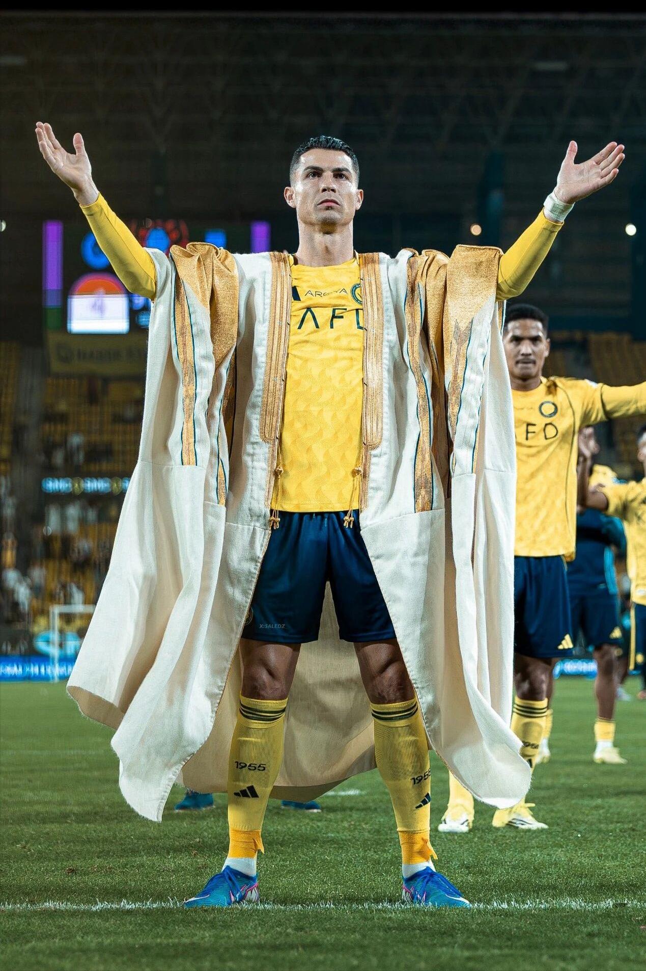 上天不会辜负努力的人，天赐良机让C罗即将拿到沙特首冠！自从C罗受伤回到西班牙