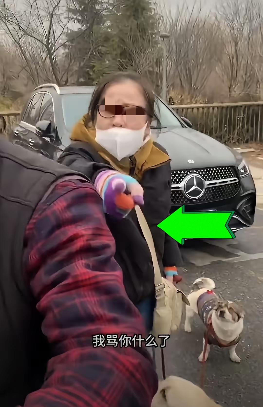 “太过分了！”辽宁大连一小区，一对老夫妻遛狗的时候没有拉紧狗绳，导致大狗扑倒路过