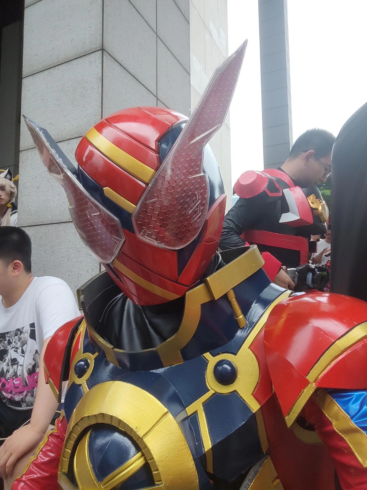 进化兔在线求返图假面骑士build假面骑士evol假面骑士萤火虫漫展