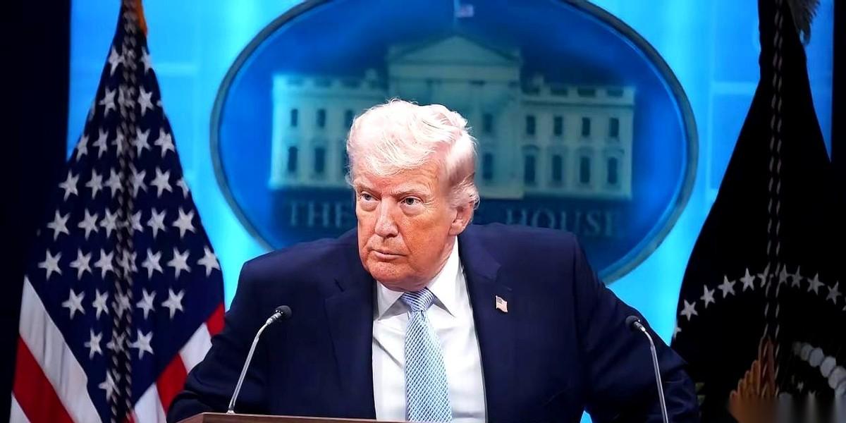 “跪下求我赐和平？”特朗普当时一字一句，下巴高高抬起，眼睛往天上翻，就差一根手指